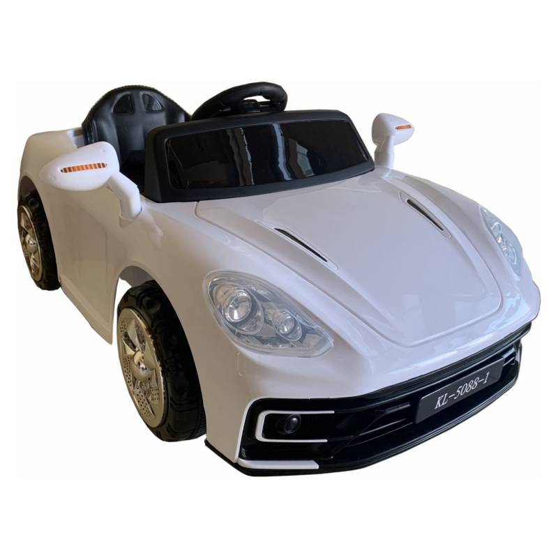 Auto Eléctrico Deportivo para niños / Blanco