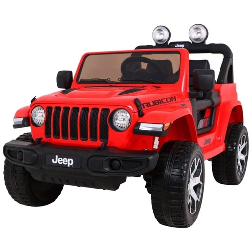 [2147] Jeep eléctrico para niños / Negro y Naranjo