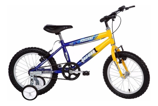 [2140] Bicicleta con rueda de aprendizaje Aro 16
